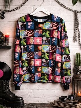 Disney Nightmare Before Christmas Sheer Mesh Top XS